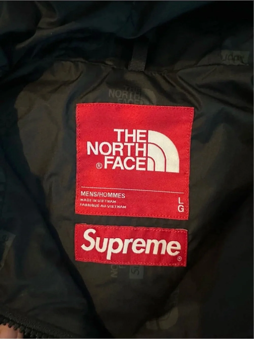 Supreme x The North Face Red & White Ski/Snowboard/Rain Jacket - Picture 5 of 6